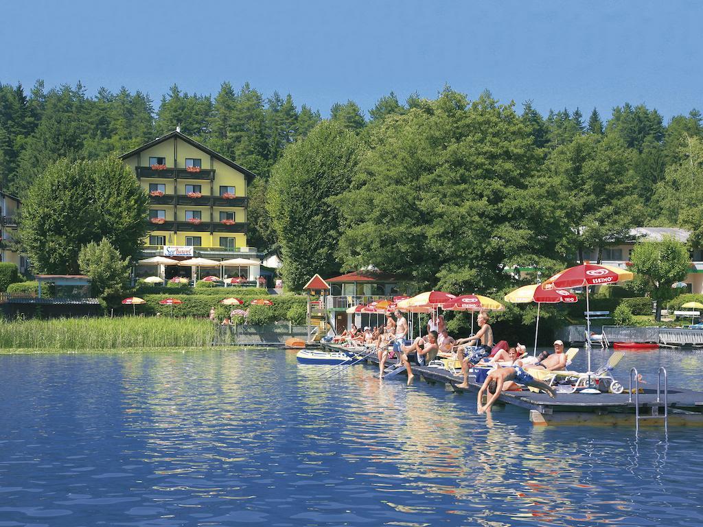 Strandpension Seejuwel Sankt Kanzian am Klopeiner See ภายนอก รูปภาพ